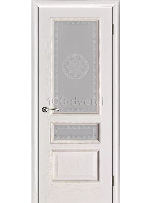 Межкомнатная дверь Вена белая ДО