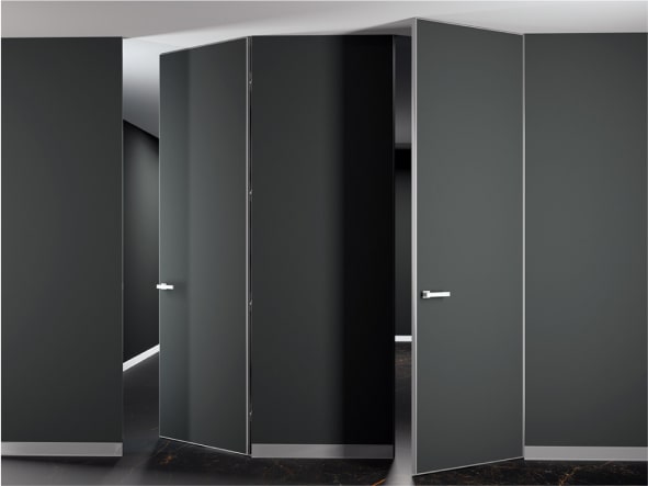 Межкомнатная дверь с системой открывания INFINITY