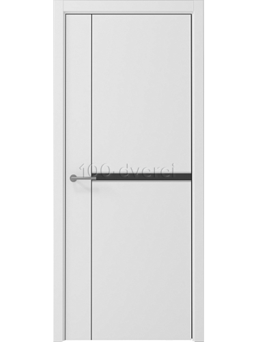 Межкомнатная дверь<br> Virelan-2 ПГ Белая, ABS кромка