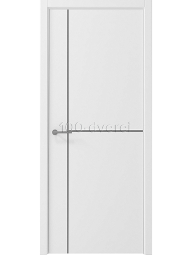 Межкомнатная дверь<br> Virelan-3 Белый ABS Кромка