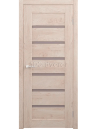 Межкомнатная дверь Мерцание Дуб золотистый Бронза стекло