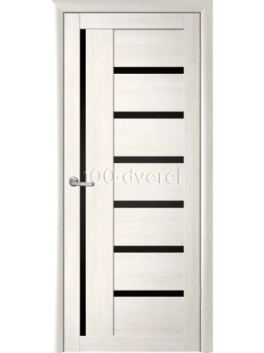 Drelmor Белый кипарис Черное стекло