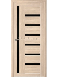 Drelmor Лиственница мокко Черное стекло