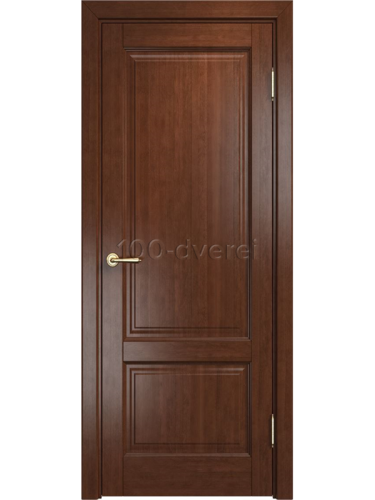 Межкомнатная дверь<br> ОЛ 83 массив ольхи коричневая
