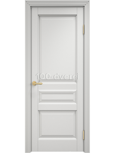 Межкомнатная дверь<br> ОЛ 85 белая из массива ольхи