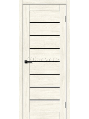 Межкомнатная дверь<br> Борон-22 Nordic Oak Black Shine