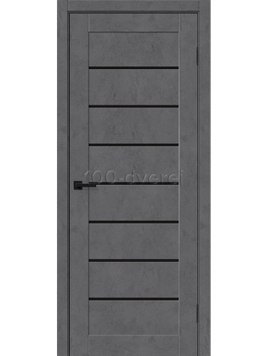 Межкомнатная дверь<br> Борон-22 Slate Art / Black Shine