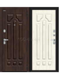 Входная дверь ФТ BChrome Almon/Nordic Oak