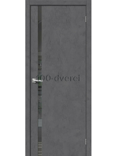 Межкомнатная дверь<br> Борон-1.55 Slate Art / Mirox Grey