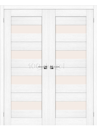 Двустворчатые двери ЭкоШпон 23