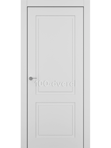 Межкомнатная дверь<br> Классика 2 белая эмаль