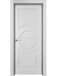 Межкомнатная дверь Метро цвет белый