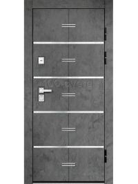 Входная дверь Эталон-М Z Бетон графит