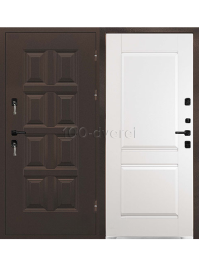 Входная дверь Сноу термо Муар Мокко