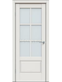 Межкомнатная дверь 640 с остеклением Лайт Грей