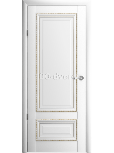 Межкомнатная дверь<br> Версаль 1 ДГ белая