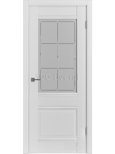 Межкомнатная дверь<br> Emalex C2 с остеклением белая