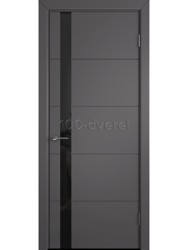 Межкомнатная дверь<br> Талис Graphite Black Gloss