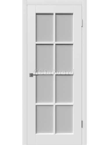 Межкомнатная дверь<br> Патока Белая эмаль Сатин белый