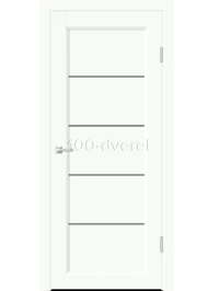 Межкомнатная дверь Белла Люмен 1 ДО Белый опал