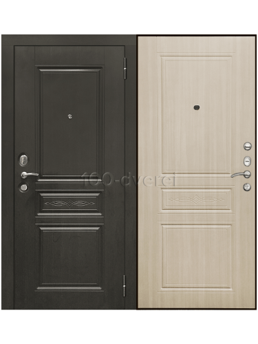 Входная дверь<br> SD-Prof-10 Троя Венге/Дуб светлый