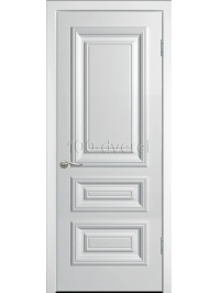 Межкомнатная дверь Уникум-3 белая эмаль