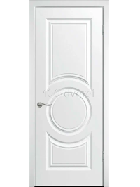 Межкомнатная дверь Уникум-5 белая эмаль