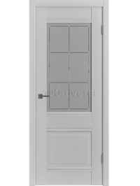 Межкомнатная дверь Анастасия 2 RAL 7047 ДО