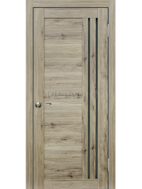 Межкомнатная дверь экошпон Диана 13/4 рустик пепельный ДО