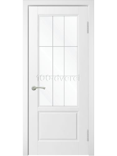 Межкомнатная дверь<br> с остеклением Скай 2 ДО
