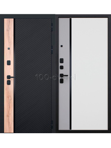 Входная дверь<br> Артес Белый матовый