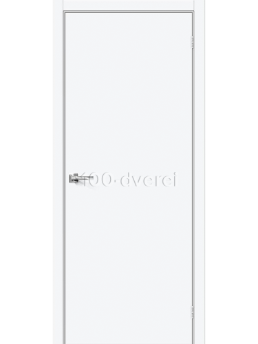 Межкомнатная дверь<br> Борон-0.П White Silk