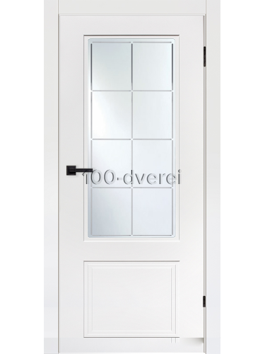 Межкомнатная дверь<br> Нейли-8 БЕЛЫЙ RAL 7047 ДО