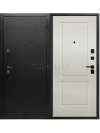  Дверь входная Flat 80 Прайм Л 02 бежевая шагрень