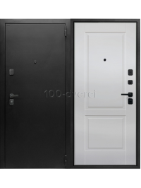  Дверь входная Flat 80 Прайм Л 02 серая шагрень
