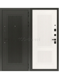 Входная дверь Flat 90 12ФЛ 504 Белая шагрень
