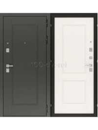 Входная дверь Flat 90 12ФЛ 502 Белая шагрень