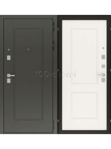 Входная дверь<br> Flat 90 12ФЛ 502 Белая шагрень