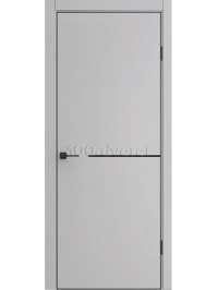 Межкомнатная дверь Депро 50.1 Silver Gray