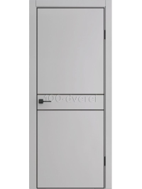 Межкомнатная дверь Депро 52 Silver Gray