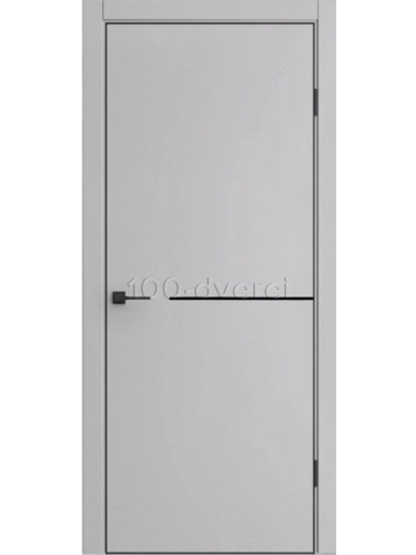 Межкомнатная дверь<br> Депро 50.1 Silver Gray