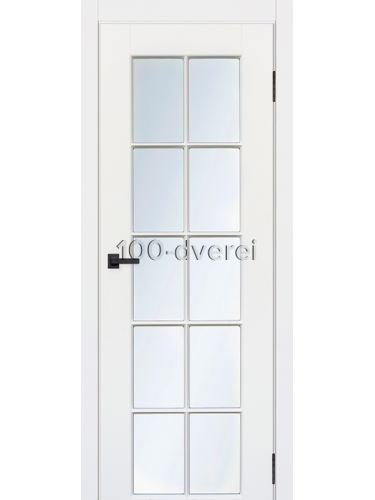 Межкомнатная дверь<br> Нейли-9 Белый Ral 9003 ДО