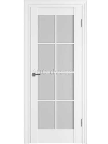 Межкомнатная дверь<br> Вирджиния 01R ПО White