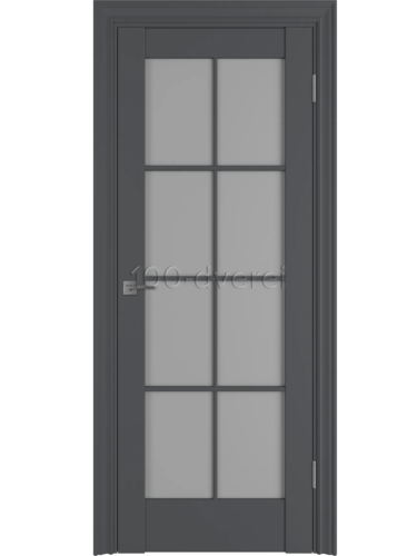 Межкомнатная дверь<br> Вирджиния 01R ПО Grey