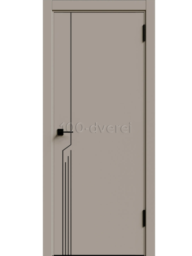 Межкомнатная дверь<br> Дафни-1 Крим ABS кромка