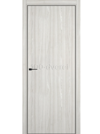 Межкомнатная дверь Дейзи 50 4АВ ПГ White Oak AL черная