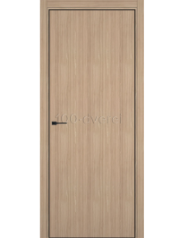 Межкомнатная дверь Дейзи 50 4АВ ПГ Natural Oak AL черная