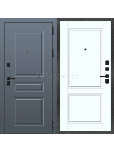 Входная дверь<br> Майя 107 Velluto Bianco
