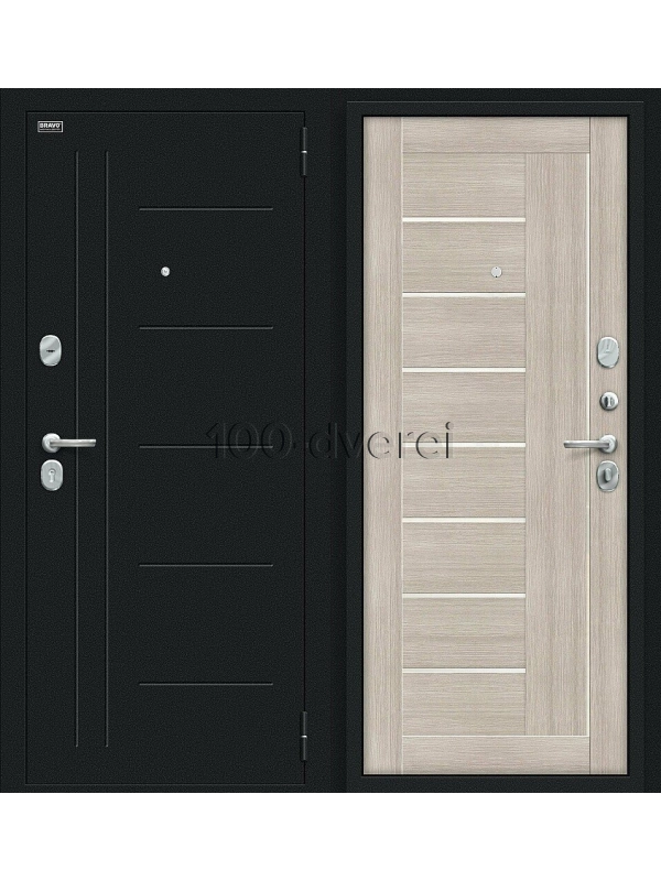 Входная дверь Портис Букле черное