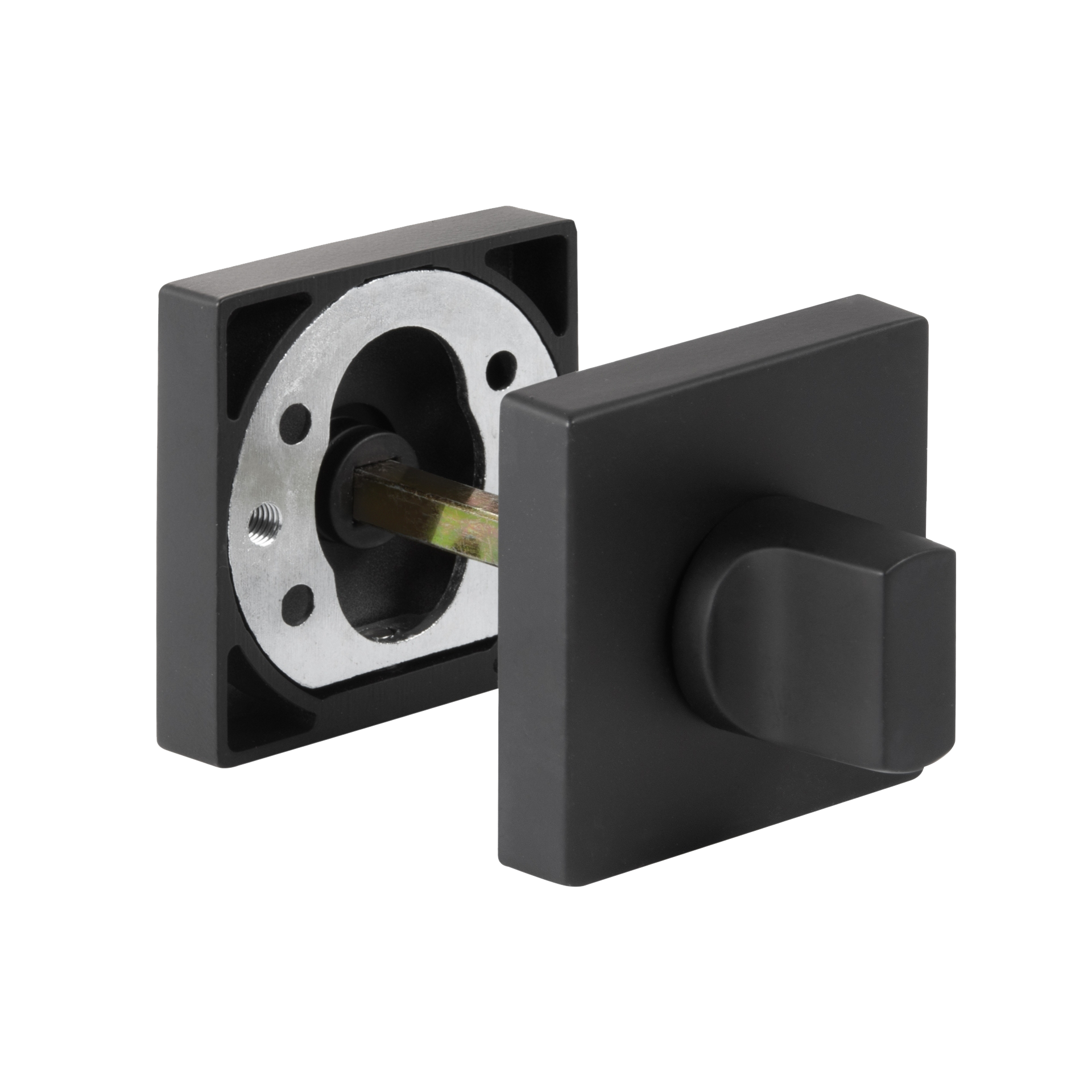 Фиксатор квадратный OL-L BL Матовый черный